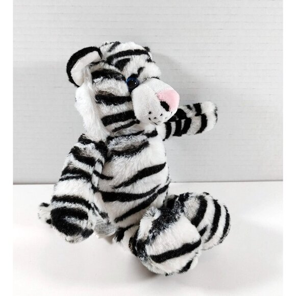 Lot of 4 Kinder Christmas 2021-22 Plush Panda, Tiger, Moose, Bernese Dog - Picture 8 of 16